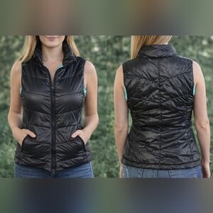 Aeropostale Black Puffer Vest